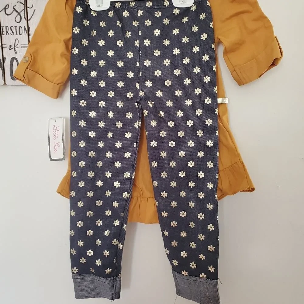 Little Lass 2 pc Matching Set with Belt Accessory - Picture 8 of 9